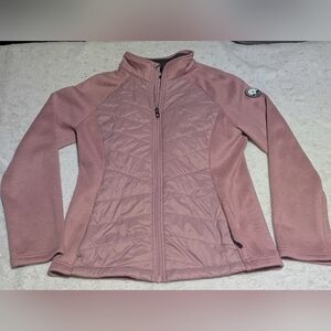 Spyder Medium Hybrid Quilted Jacket Dusty Rose Athleisure